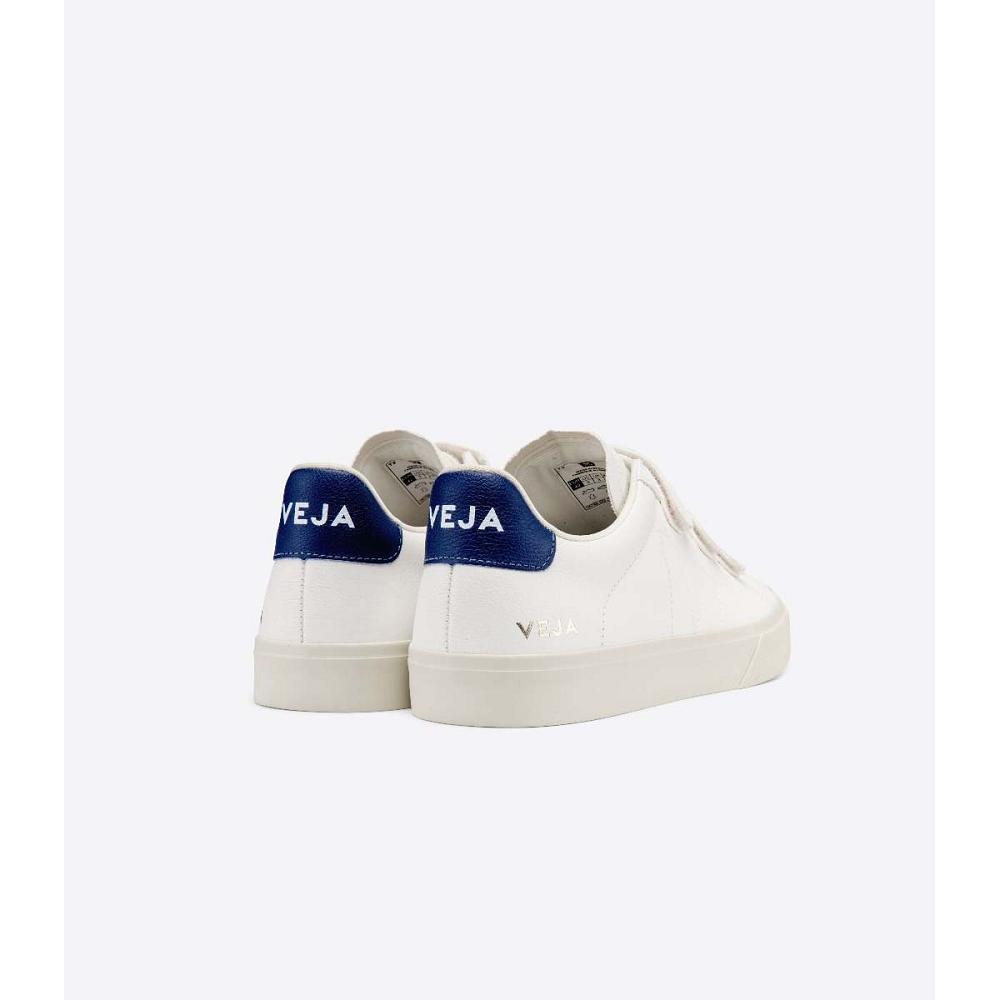 Αθλητικά Παπούτσια γυναικεια Veja RECIFE CHROMEFREE White/Blue | GR 625SGL